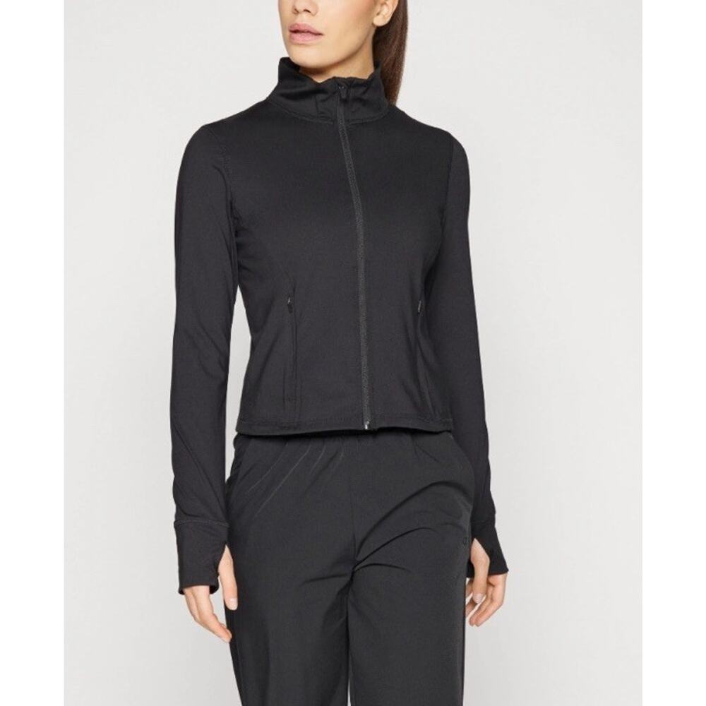 Champion Soft Touch Performance Cardio Jacket Women's Black Full Zip Size‎ M